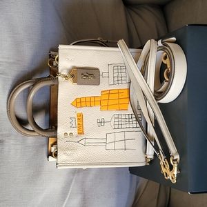 Coach X J. Michel Basquiat Rogue 25 Crossbody Bag Style 6887